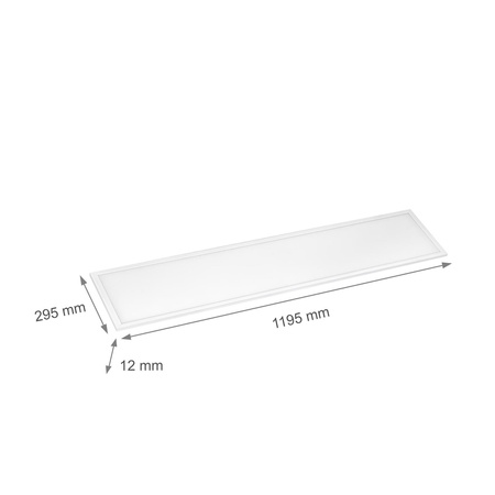 ALGINE PANEL 32W NW 230V 120st IP20 IK06 300x1200x10mm BIAŁY 5 lat gw.