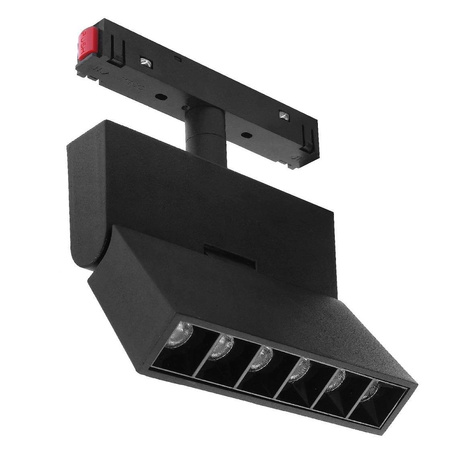 Lampa z diodami do szyn magnetycznych łamana 6W 4000K DDCX-GDZD6 - TYP A