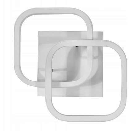 Lampa Sufitiowa Kwadrat 22W BIAŁA - BARWA NEUTRALNA