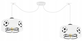 Lampa wisząca PAJĄK MUNDIAL SPIRO 2 biała