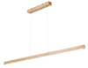 Lampa wisząca SMALL 1 LED 120 brzoza drewniana