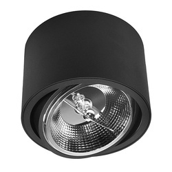 Oprawa natynkowa AR 111 czarna