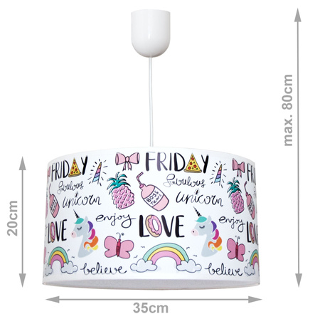 Lampa wisząca KSIĘŻYCE 1