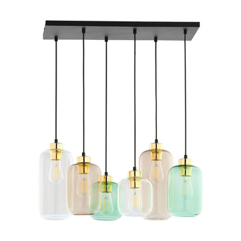 MARCO GREEN LAMPA WISZĄCA 6 PŁ