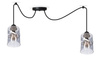 Lampa wisząca PAJĄK LOFT SZKŁO 2
