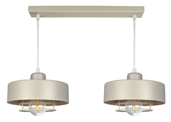Lampa wisząca LOFT SPIRO 2 beż