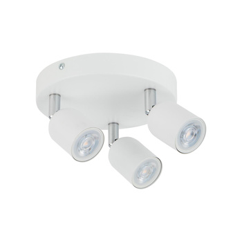 TOP WHITE LAMPA SUFITOWA 3 PŁ KOŁO