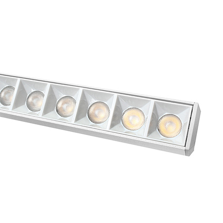 Lampa magnetyczna z diodami 12W 3000K DDCX-GS12-220 Biała