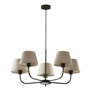 CHICAGO LINEN LAMPA WISZĄCA 5 PŁ