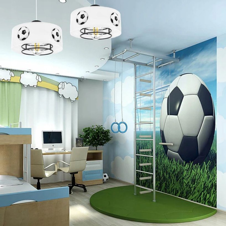 Lampa wisząca PAJĄK MUNDIAL SPIRO 1 biała