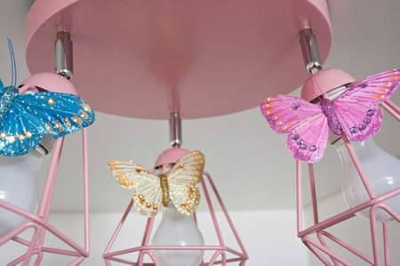Lampa sufitowa MOTYLEK 3 diamond