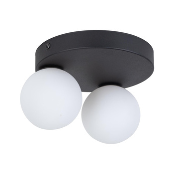 BIANCA BLACK LAMPA SUFITOWA 2 PŁ