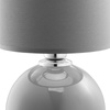PALLA SMALL GRAY/SILVER LAMPKA NOCNA 1 PŁ