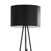 WINSTON BLACK LAMPA PODŁOGOWA 1 PŁ TRÓJNÓG