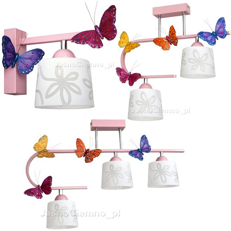 Kinkiet MOTYL 1 łańcuszek