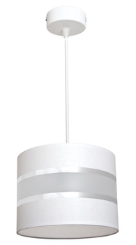 Lampa wisząca ADELLA 1 średnia biały docor