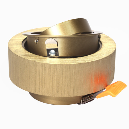 Półtuba Gu10 złota