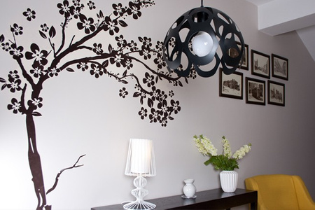 Lampa wisząca CLEO 1 czarna