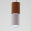 ELIT WHITE/WOOD LAMPA WISZĄCA 1 PŁ