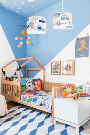 Lampa sufitowa AUTKA NIEBIESKIE 3