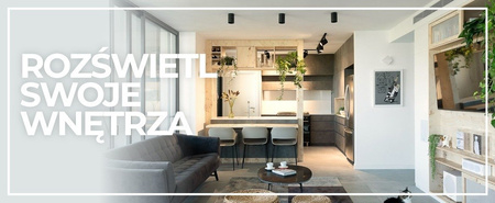 Panel LED slim 90 cm natynkowy 27W biała neutralna