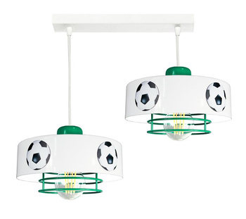 Lampa wisząca MUNDIAL SPIRO 2 zielony