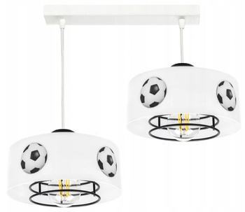 Lampa wisząca MUNDIAL SPIRO 2 biała
