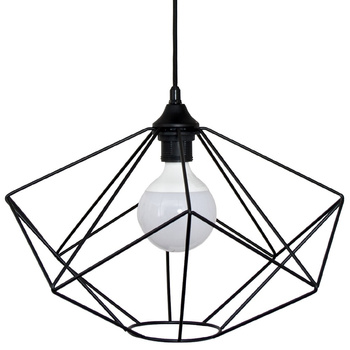 Lampa wisząca ORIENT 1 czarna