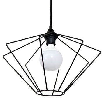 Lampa wisząca ORIENT 1 średnia czarna