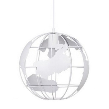 Lampa wisząca GLOBUS 1 biała