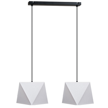 Lampa wisząca ABAŻUR 3D biały 2pł.