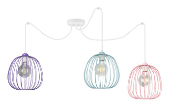 Lampa wisząca PAJĄK DRUM 3