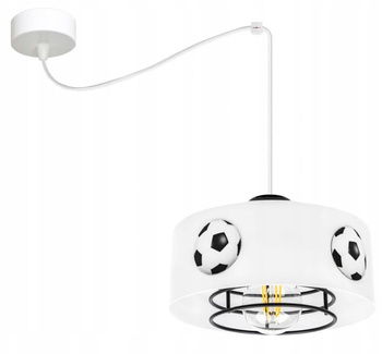 Lampa wisząca PAJĄK MUNDIAL SPIRO 1 biała