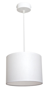 Lampa wisząca ADELLA 1 średnia biała