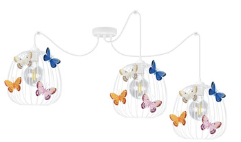 Lampa wisząca PAJĄK MOTYLEK DRUM 3