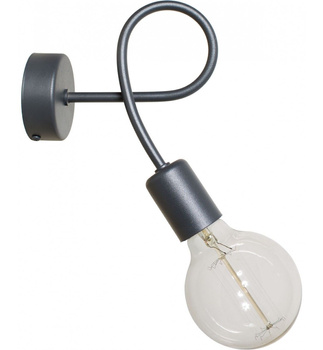 Kinkiet EDISON 1 grafit