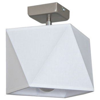 Lampa sufitowa ABAŻUR 3D biały