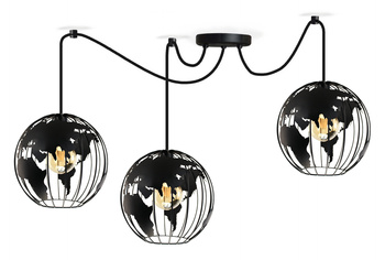 Lampa wisząca PAJĄK GLOBUS 3