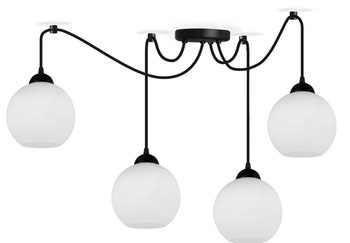 Lampa wisząca PAJĄK GLASS OWAL 4