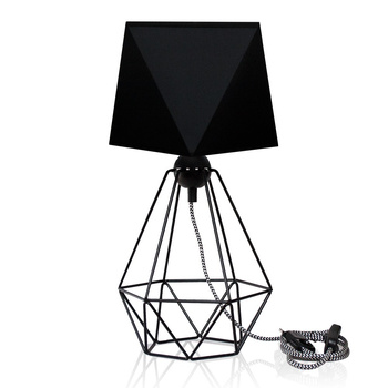 Lampa stołowa DIAMOND 3D 1 czarny