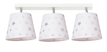Lampa sufitowa STARS 3 biała