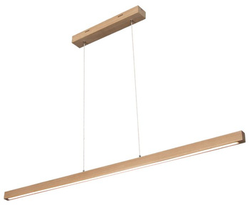 Lampa wisząca SMALL 1 LED 120 dąb drewniana