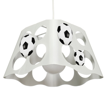 Lampa wisząca MUNDIAL biała V.3
