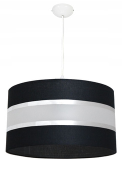 Lampa wisząca ADELLA 1 duża czarny decor