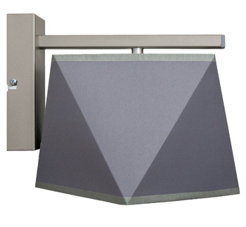 Kinkiet ABAŻUR 3D szary