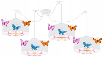 Lampa wisząca PAJĄK MOTYLEK SPIRO 4