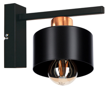 Kinkiet LOFT 1 COPPER prosty
