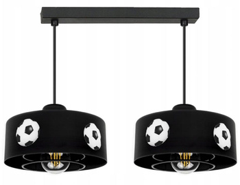 Lampa wisząca MUNDIAL SPIRO 2 czarna