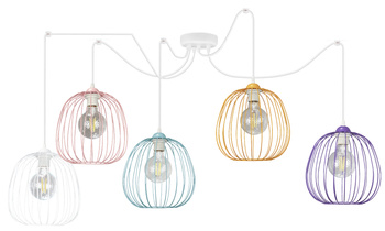 Lampa wisząca PAJĄK DRUM 5