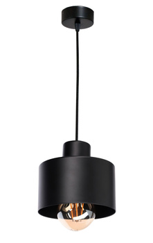 Lampa wisząca LOFT 1 czarna